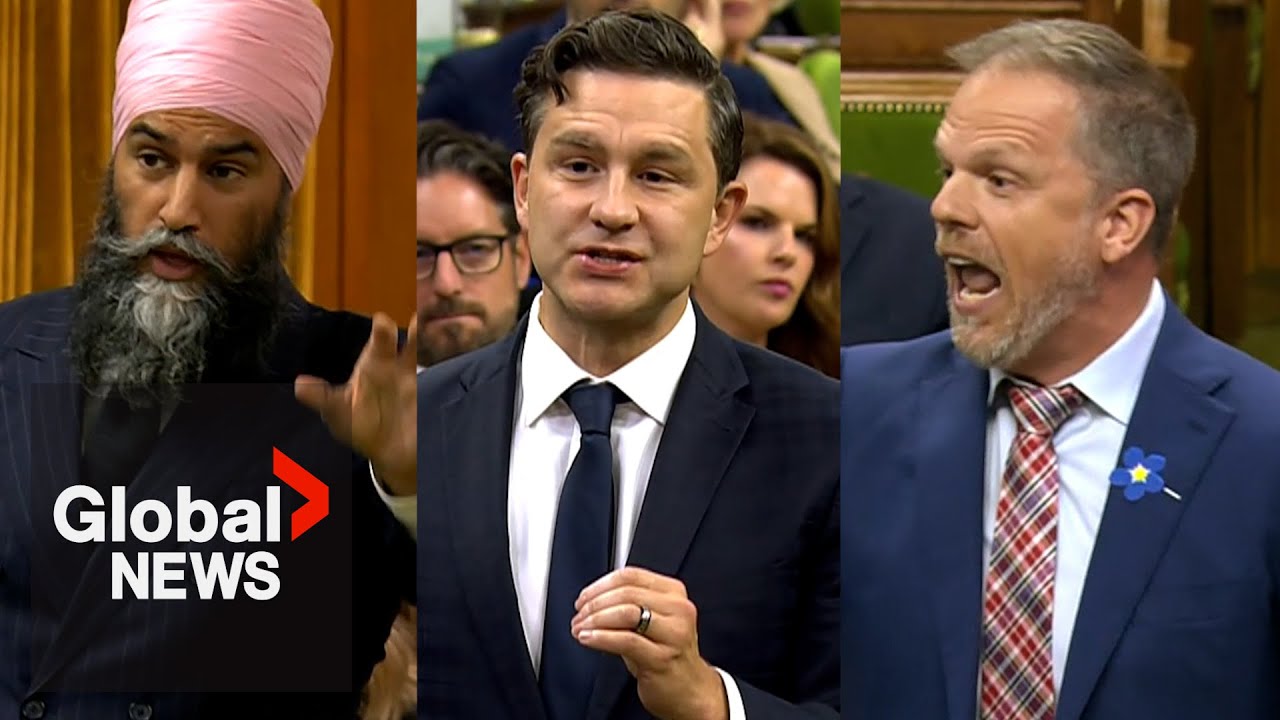 Holland mocks Poilievre’s slogans, says Conservatives will “cut the dental, axe the pharmacare”