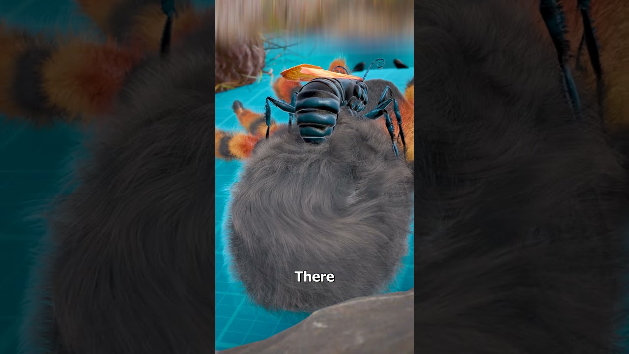 How Tarantula Hawk Wasps Hunt 😱