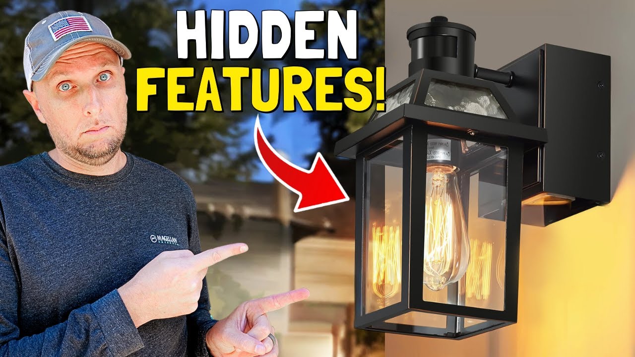 How To Install An Exterior Light & Add Outlets With No Extra Wiring!