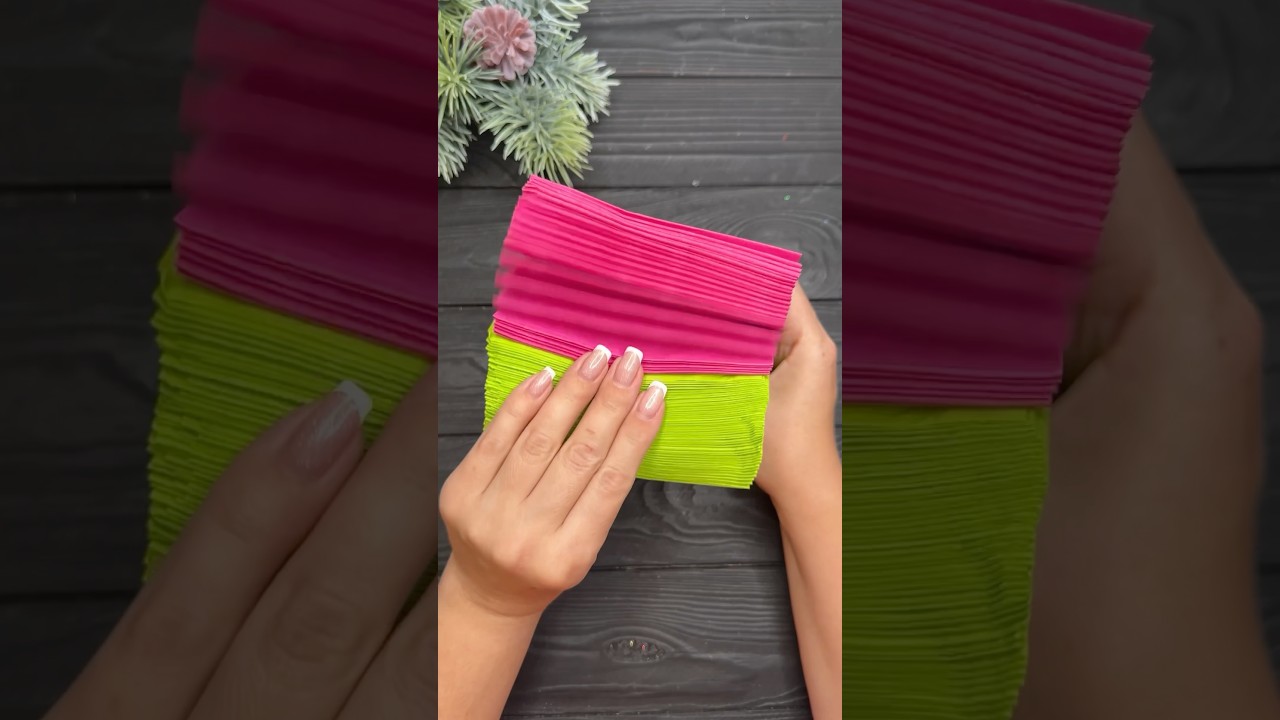 How to make Easy Tissue Paper Flowers  DIY Paper Craft Tutorial