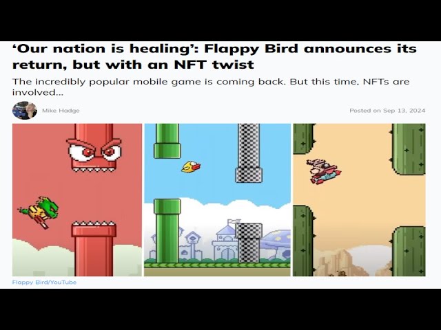 Huge Flappy Bird Scam