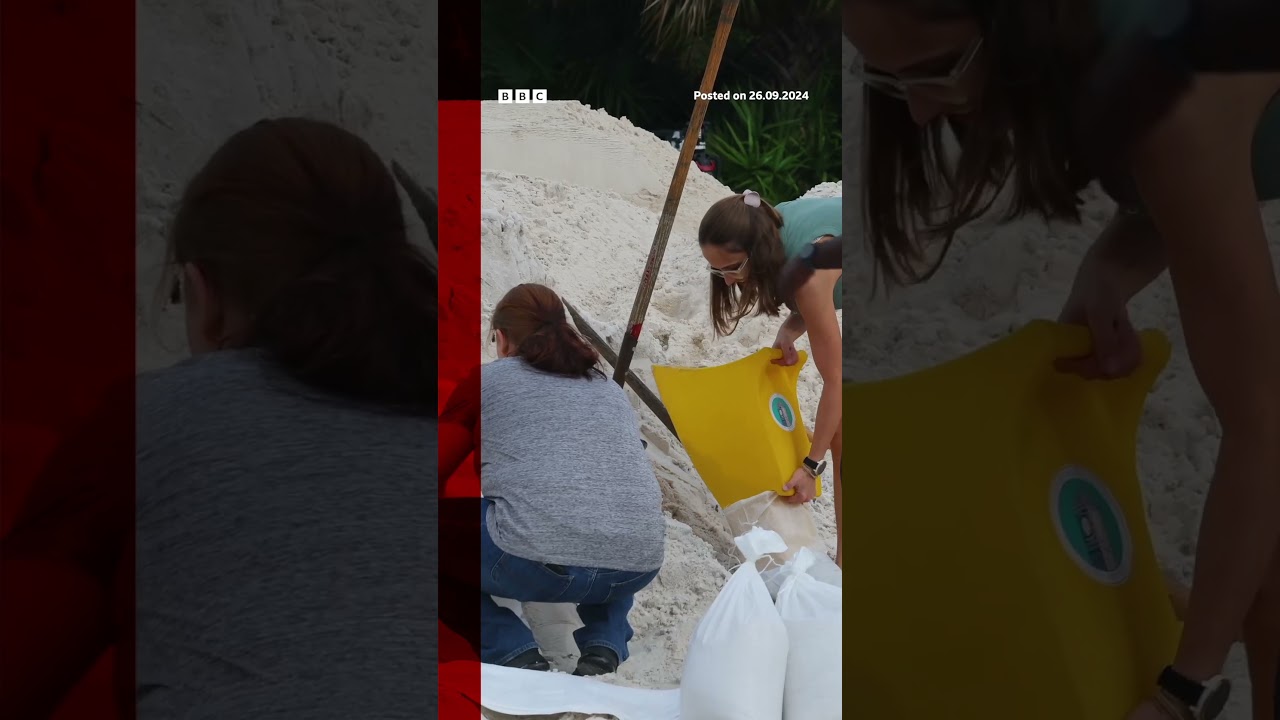 Hurricane Helene could bring ‘unsurvivable’ storm surge as it nears Florida. #BBCNews|