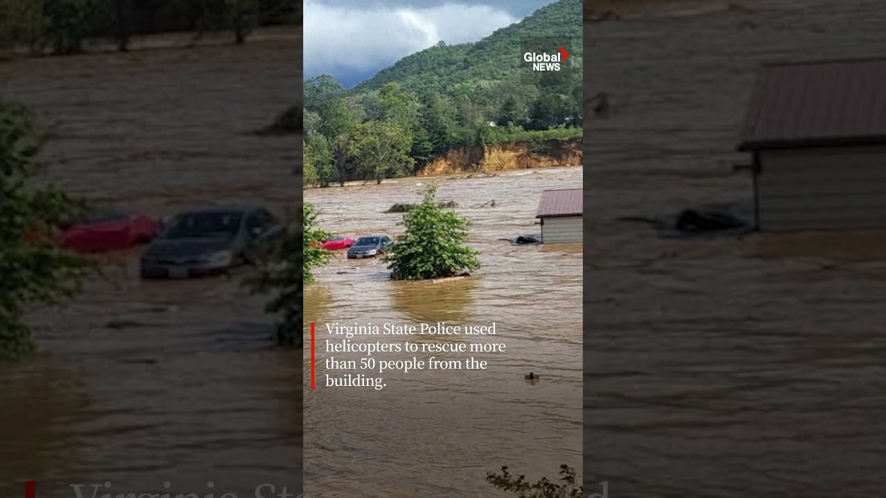 Hurricane Helene: Dozens rescued from roof of Tennessee hospital surrounded by floodwaters