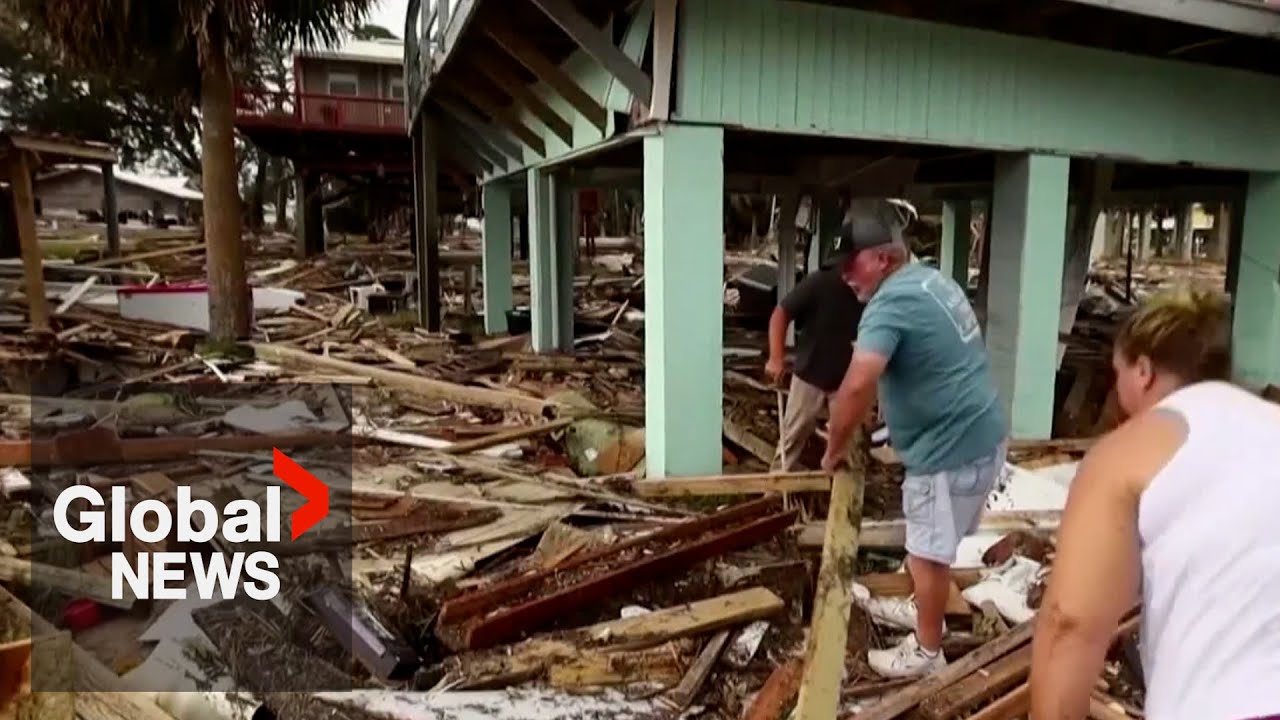 Hurricane Helene: Residents confronting scale of devastation which could run as high as $100 billion
