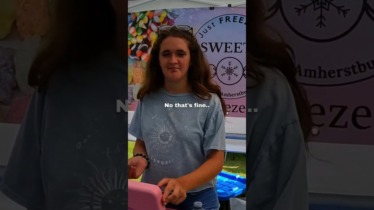 I bought freeze dried jolly ranchers and THIS happened 🥺❤️