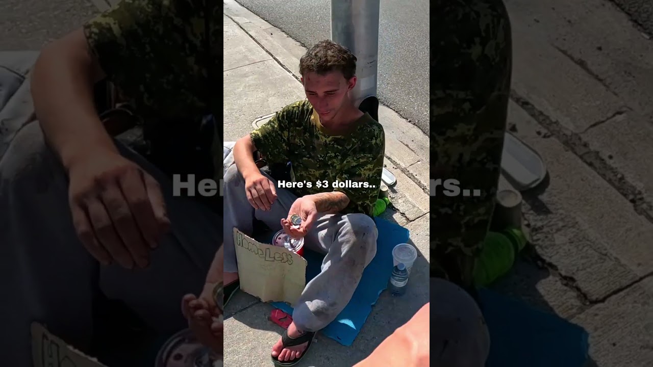 I bought this man a pizza and THIS happened 🥺❤️