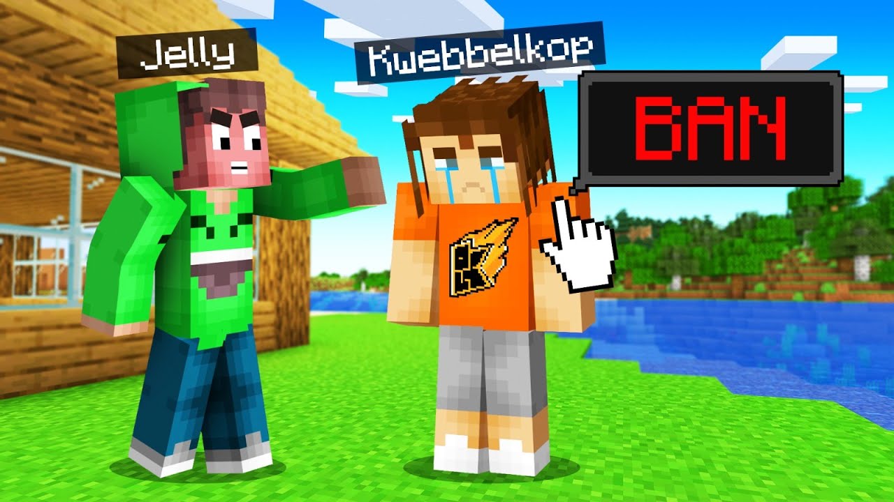 I Invited Kwebbelkop To My Minecraft World… And BANNED HIM!