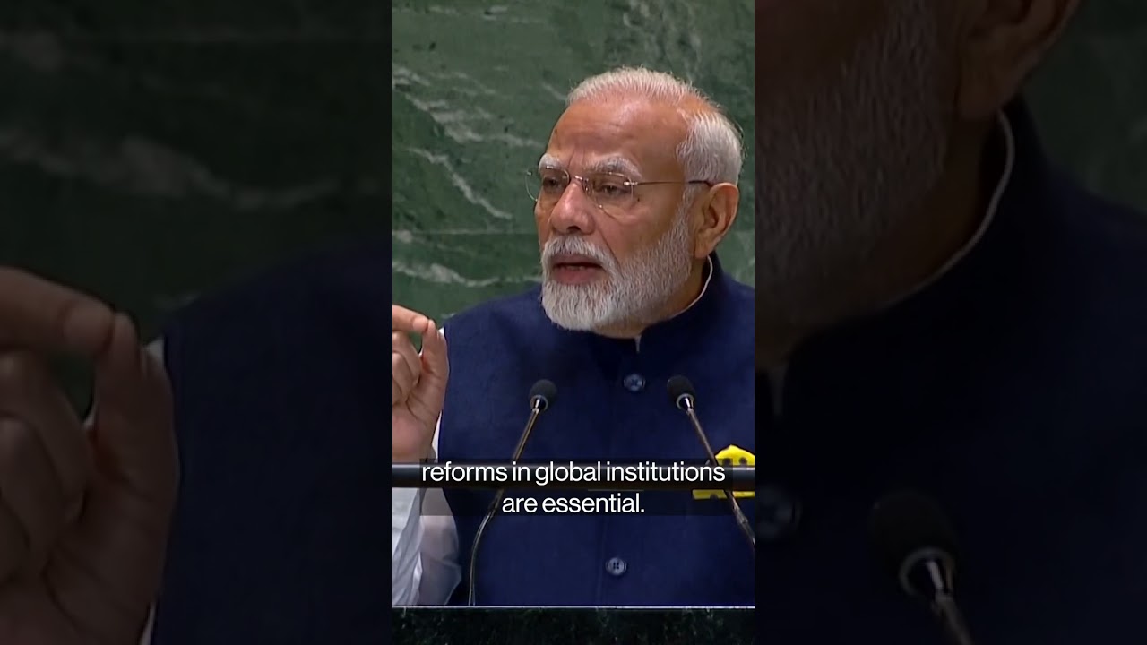 India’s Modi says sustainable development can be successful