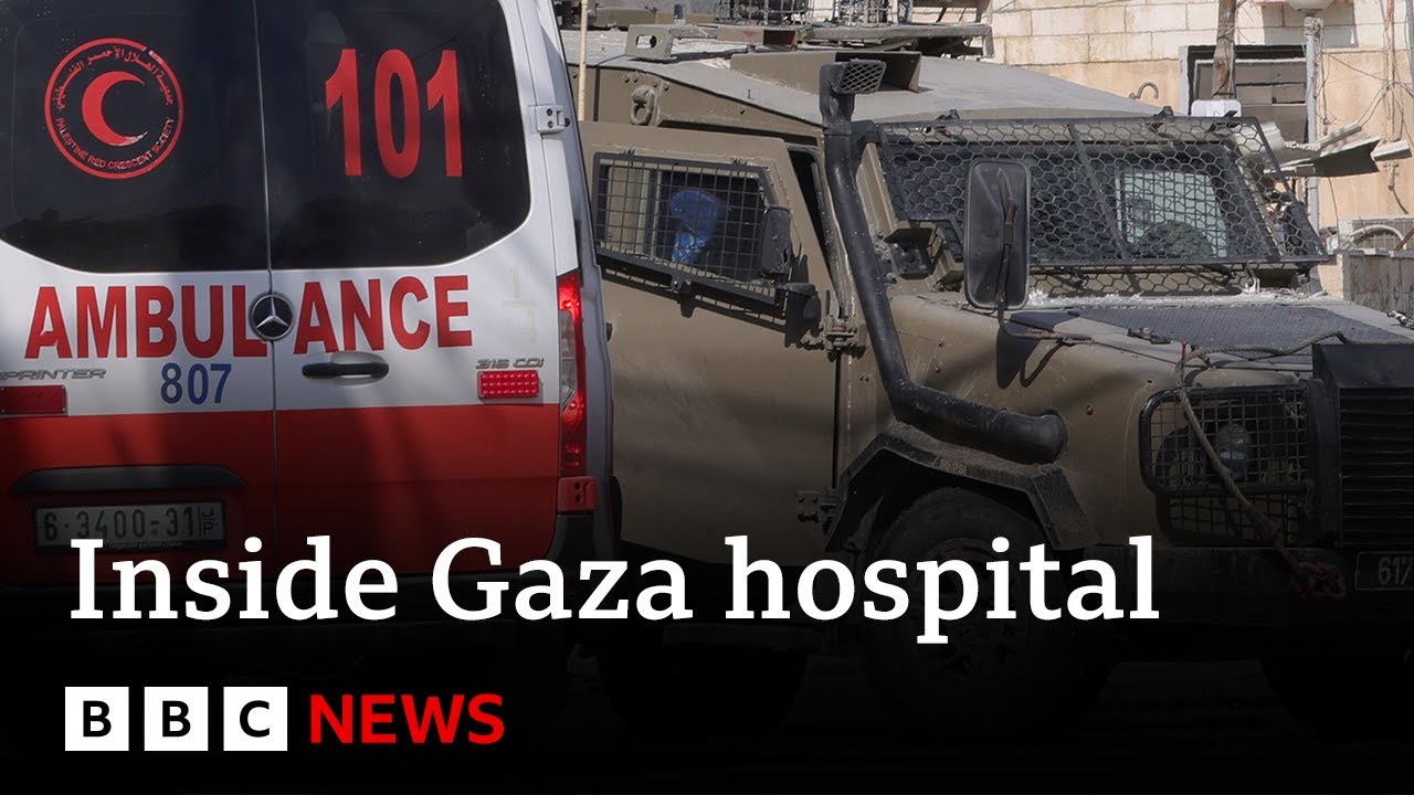 Inside Gaza’s emergency rooms | BBC News