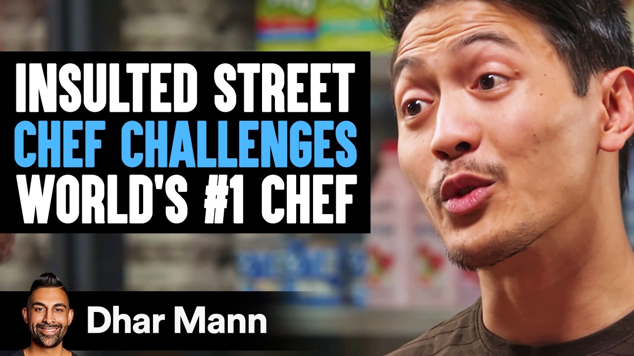 Insulted Street Chef CHALLENGES WORLD’S #1 CHEF! | Dhar Mann Studios