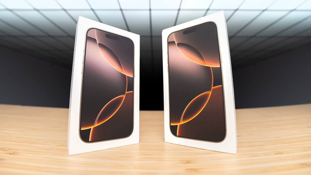 iPhone 16 Pro and iPhone 16 Pro Max Unboxing
