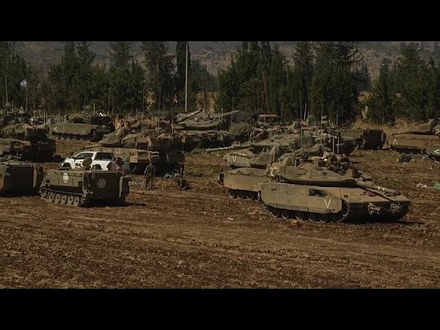 Israel deploys troops to northern border as fears of ground offensive in Lebanon grow