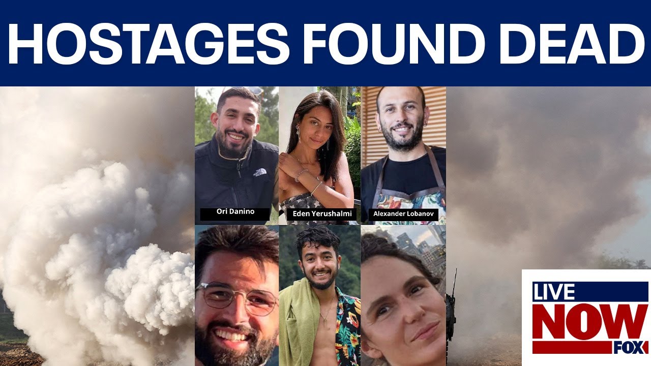 Israel-Hamas war: IDF recovers bodies of 6 hostages, murdered by Hamas | LiveNOW from FOX