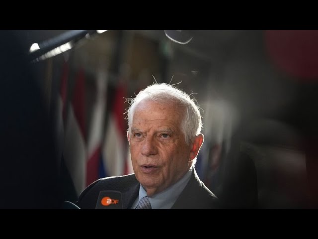Josep Borrell arrives in Egypt as Gaza humanitarian crisis worsens