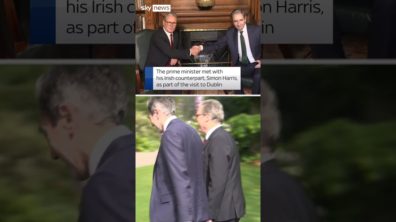 Keir Starmer’s first official visit to Ireland