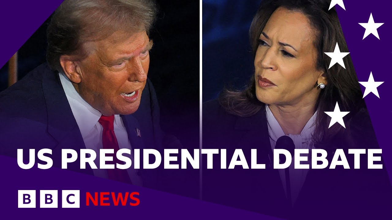 Key moments from Donald Trump and Kamala Harris’s US presidential debate | BBCNews