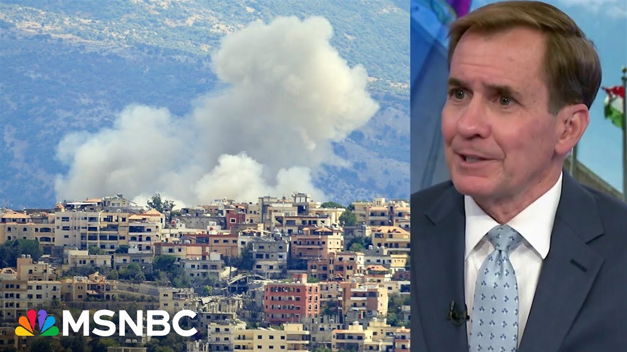 Kirby on Israel-Hezbollah attacks: White House doesn’t believe all-out war is best path forward