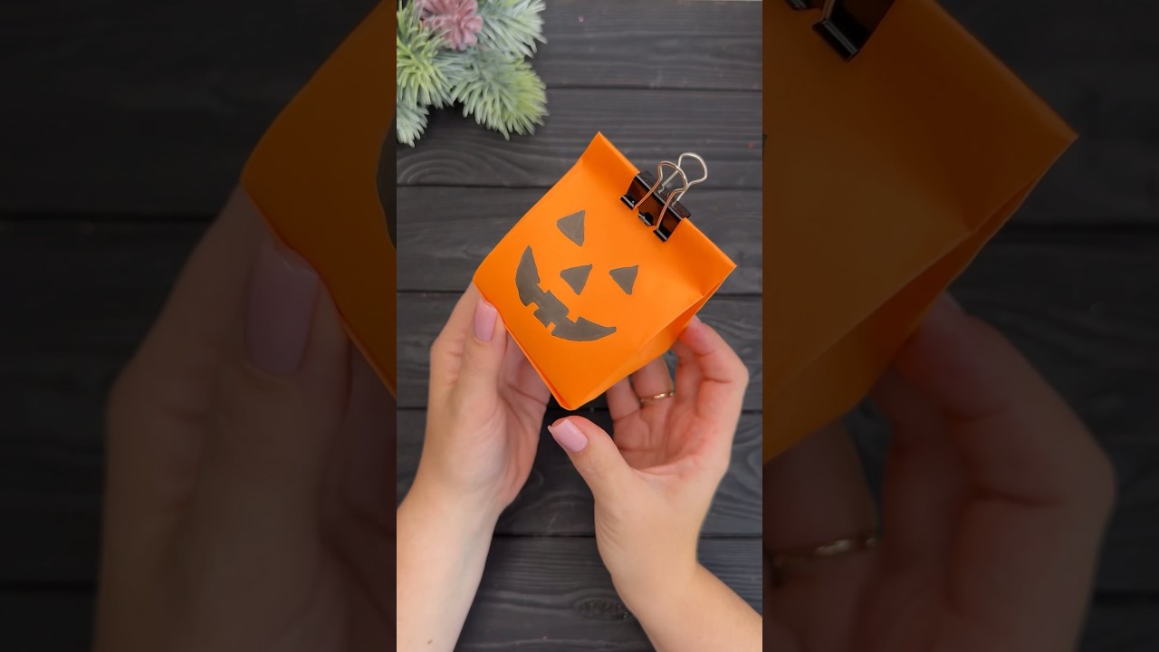 Let’s make Candy Bags for Halloween! 🎃 It’s that Easy!