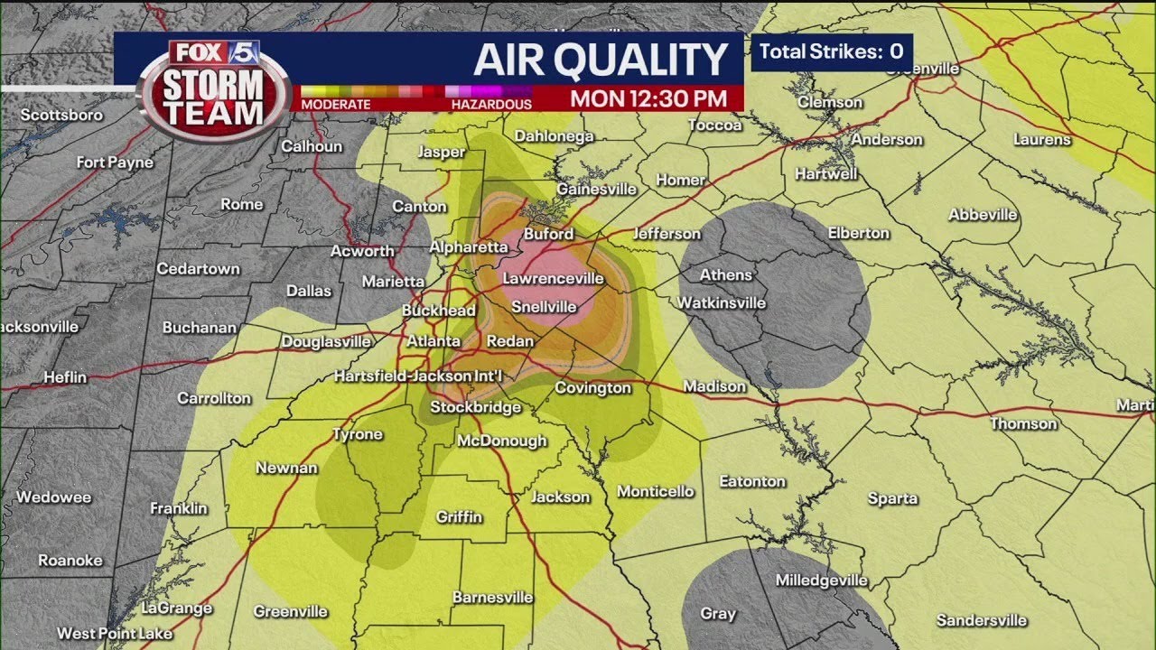 LIVE: Gwinnett County officials on air quality concerns after BioLab fire