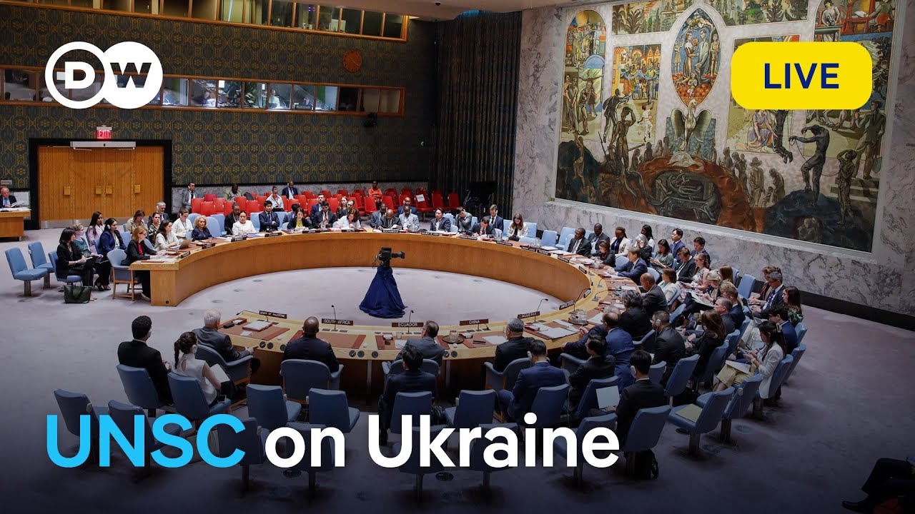 LIVE: UN Security Council briefing – ‘Maintenance of Peace and Security of Ukraine’ | DW News