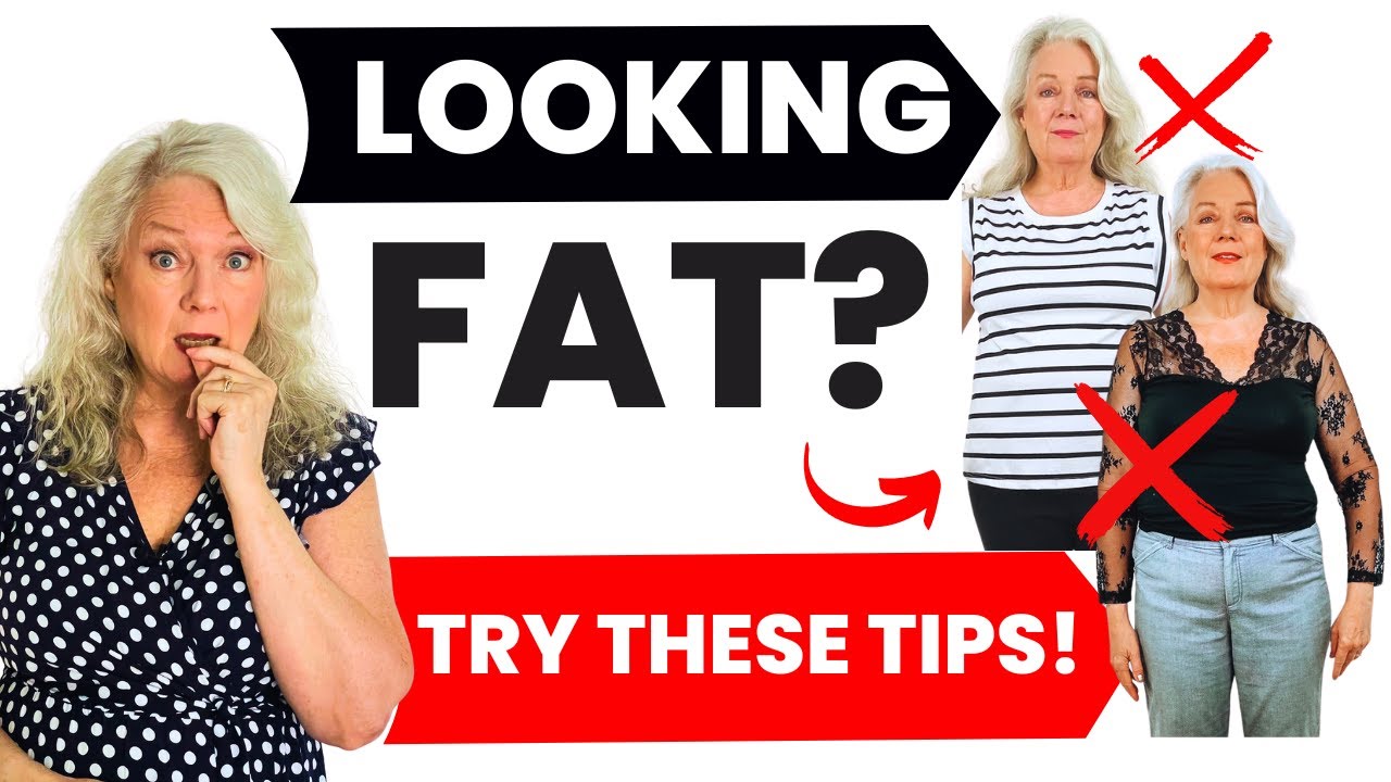 Look Slimmer & Thinner Without Losing Weight Style Tips For Women Over 50 & 60 & 70