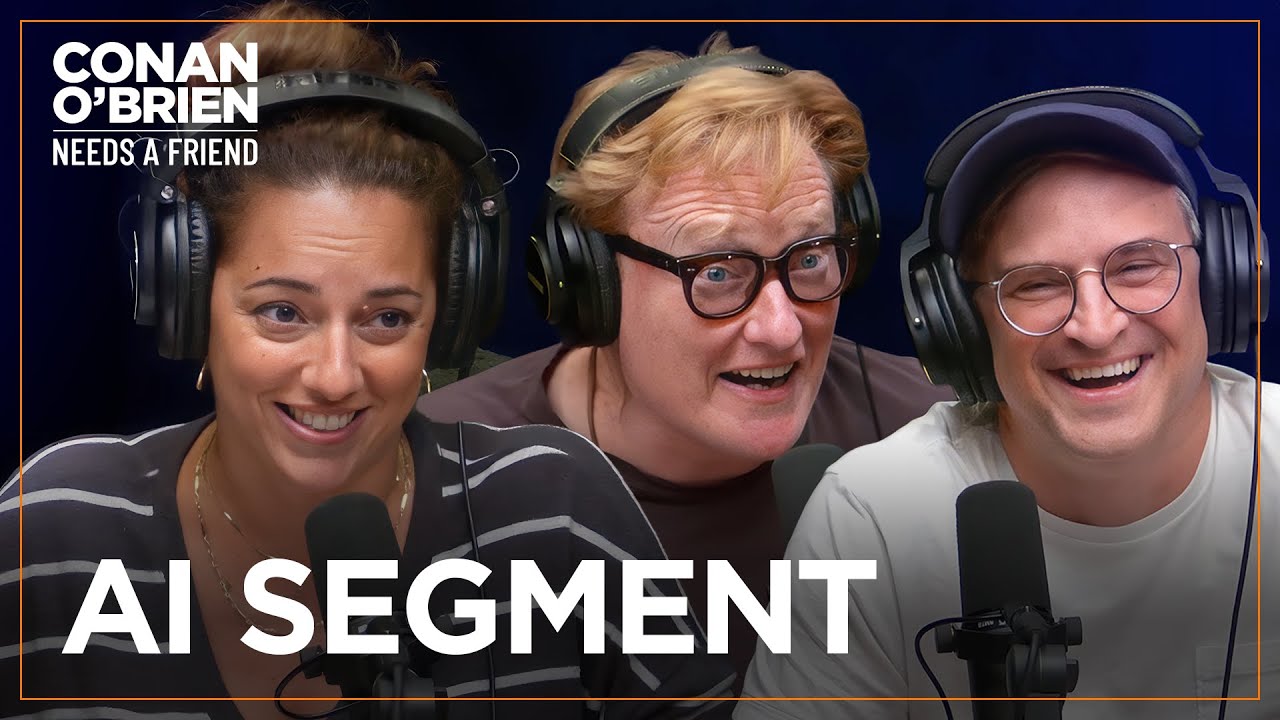 Matt Gourley Scripted A Podcast Segment Using AI | Conan O’Brien Needs A Friend