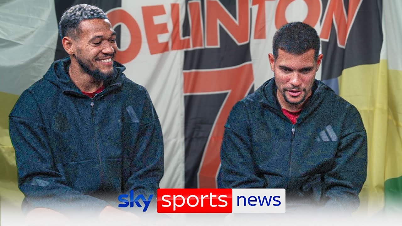 Newcastle’s Bruno Guimaraes & Joelinton discuss captaincy, Sandro Tonali return and more