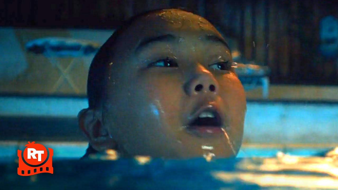 Night Swim (2024) – WTF The Pool Eats a Little Girl! Scene | Movieclips