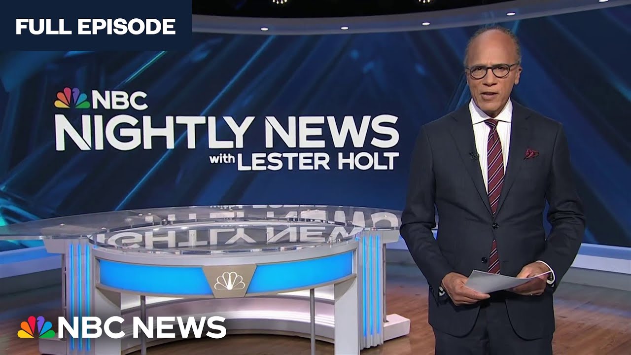 Nightly News Full Broadcast – Sept. 16