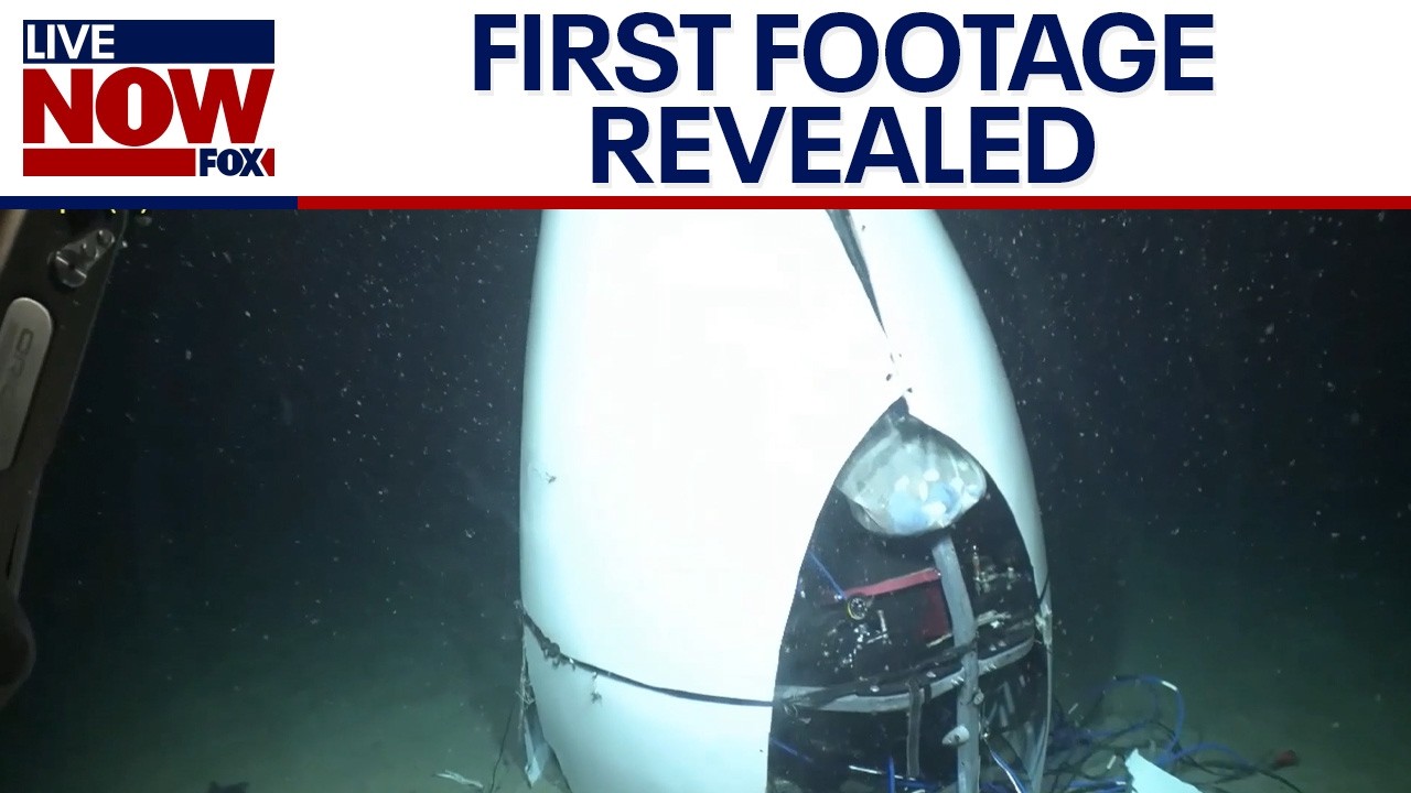 OceanGate implosion: First footage of Titan sub wreckage revealed | LiveNOW from FOX