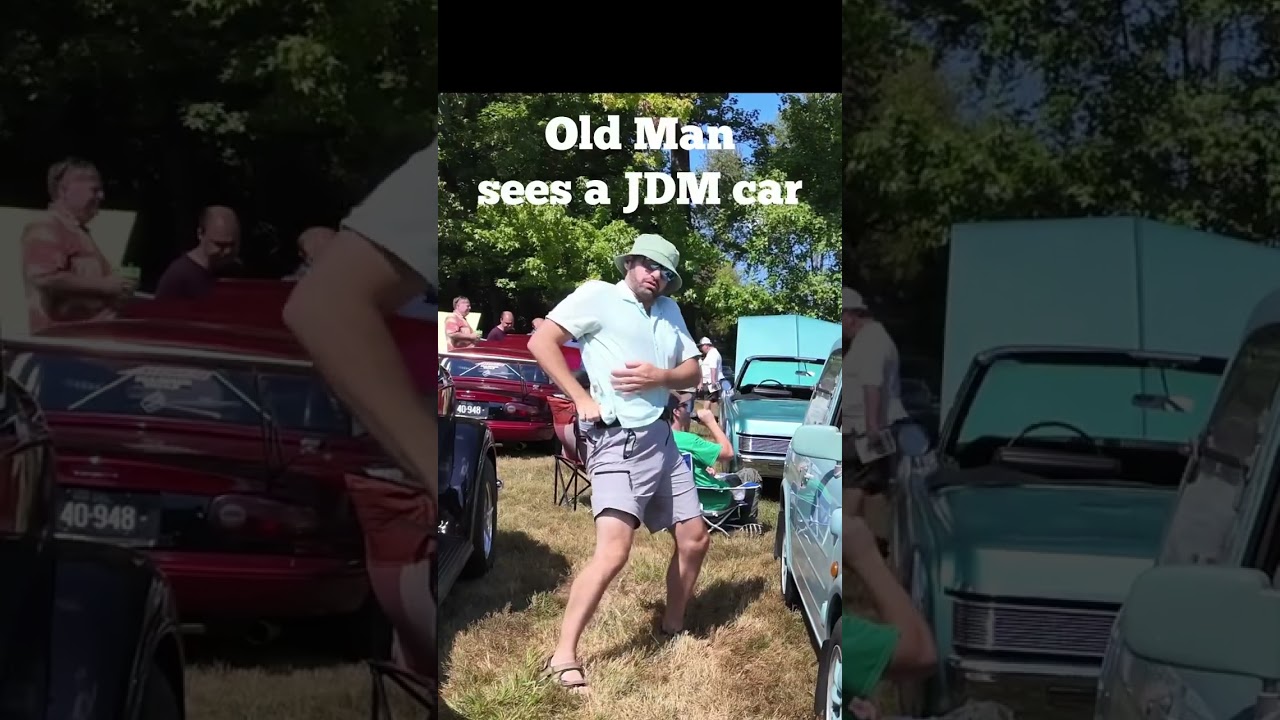 Old Man Sees a JDM Car #jdm
