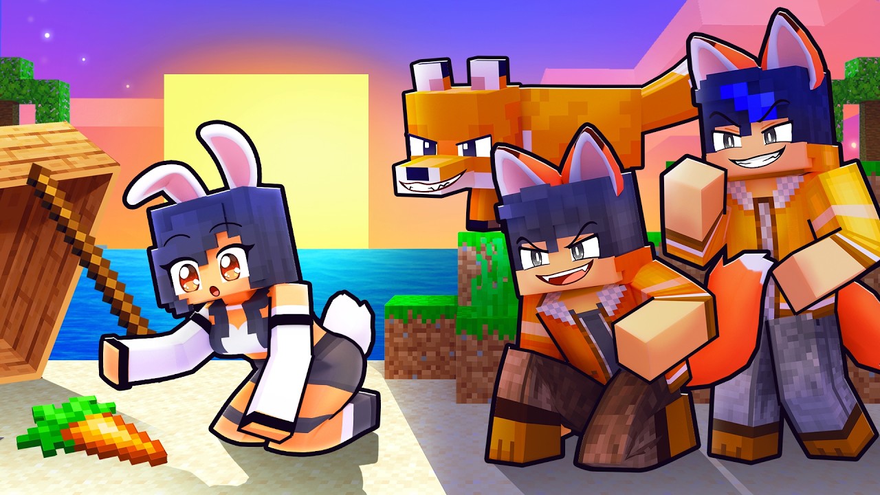 ONE BUNNY on a FOX ONLY Island!