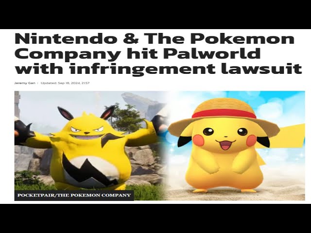 Palworld is Getting Sued