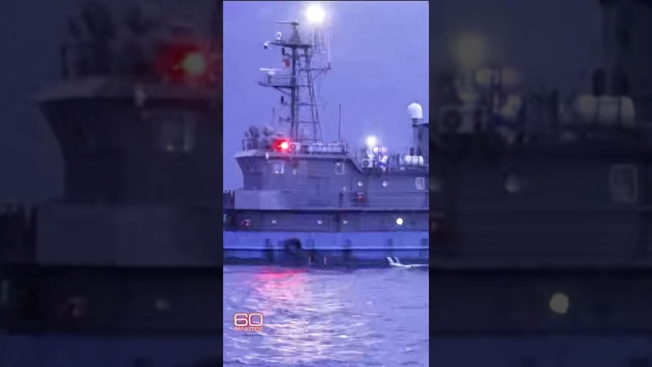 Philippine Coast Guard ship damaged by Chinese Coast Guard #shorts