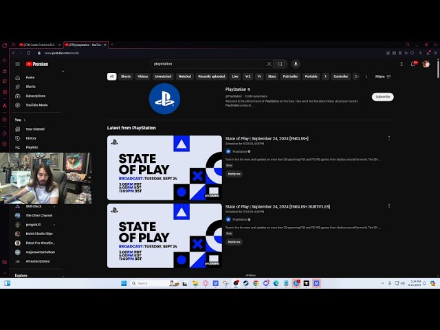 Playstation state of play event today
