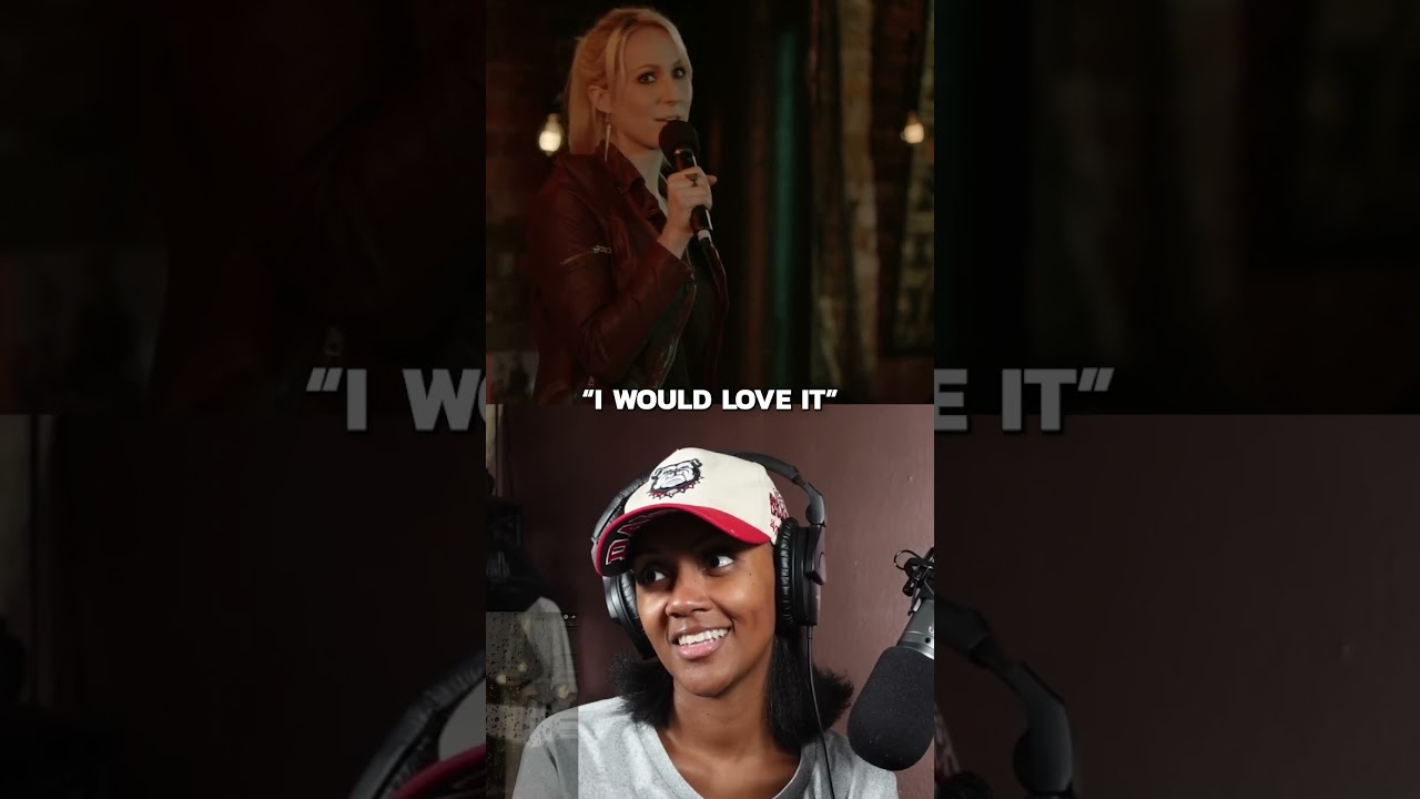 POOP SHOOT TALK IS NOT VERY DEMURE #nikkiglaserstandup #BRITTREACTS #COMEDY #REACTING #shorts