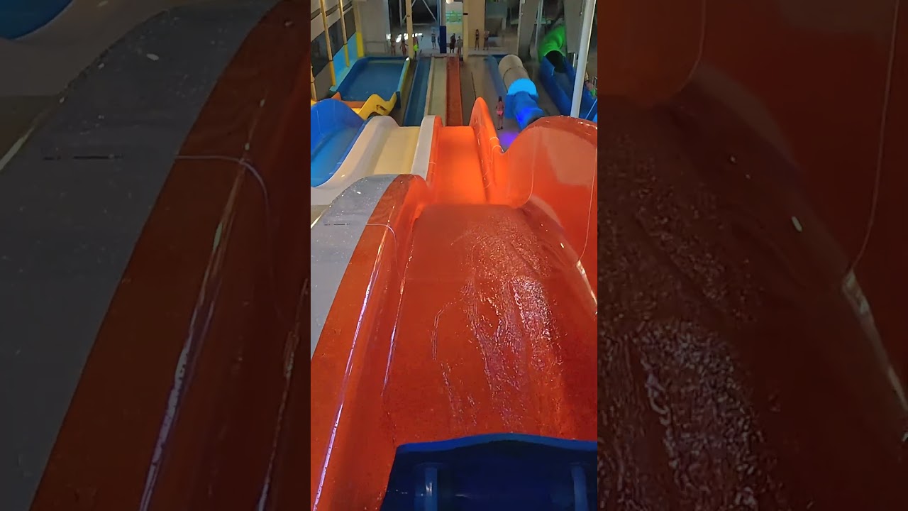 Race Race Water Slide 💦 at Aqualand Moravia 🇨🇿