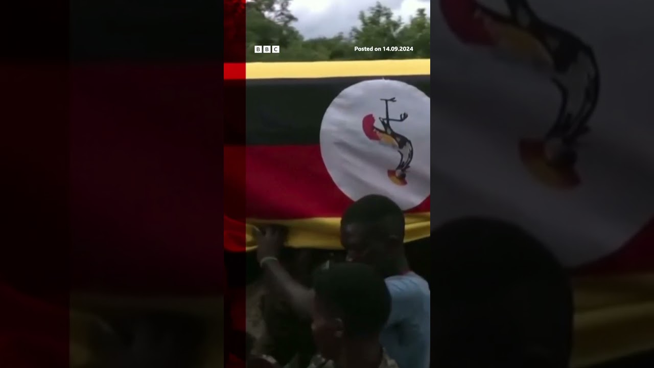 Rebecca Cheptegei has been buried at her father’s homestead in Uganda. #RebeccaCheptegei #BBCNews