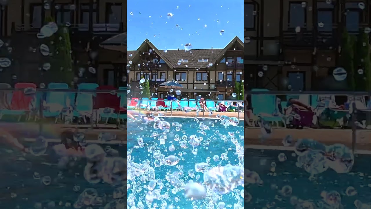 Red Wave Water Slide 💦 at Waterpark Park Bešeňová 🇸🇰