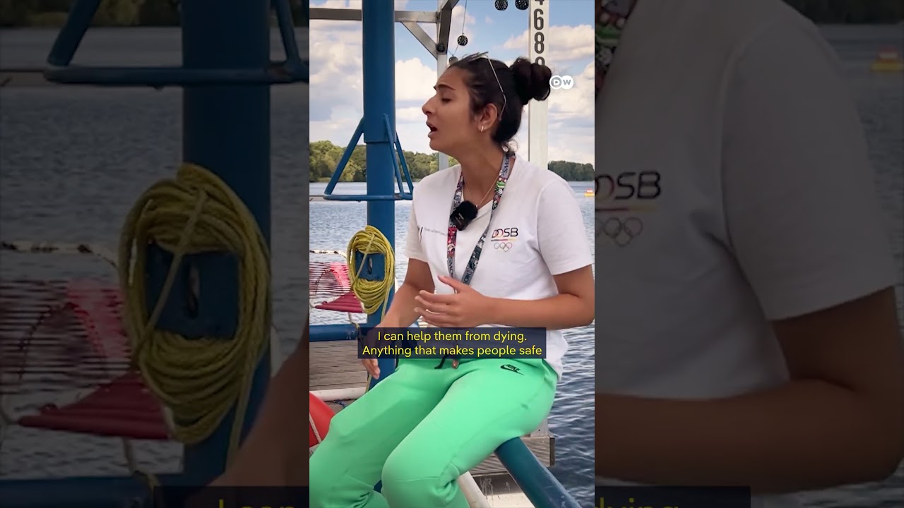 Refugee lifeguards in Germany | DW News