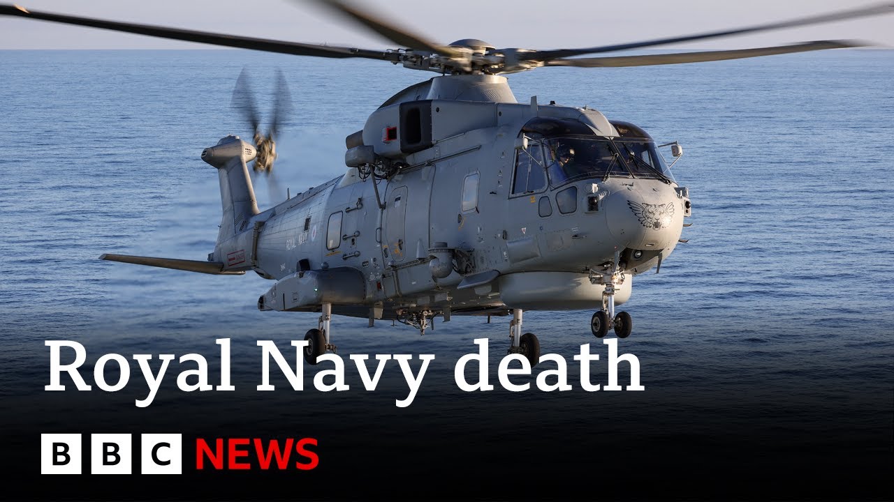 Royal Navy crew member dies in training exercise | BBC News