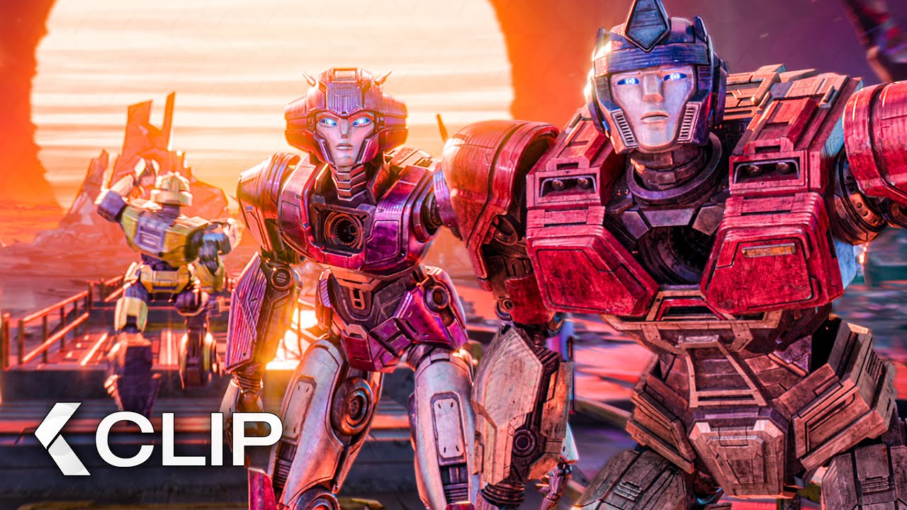 Run From The BIG Train! Scene – TRANSFORMERS ONE (2024)