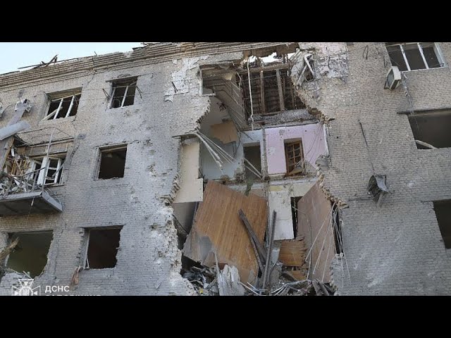 Russian airstrikes injure 13 people as apartment blocks hit in Zaporizhzhia