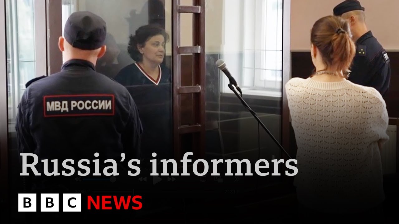 Russians snitch on “enemies and traitors” – fellow citizens who oppose Ukraine War | BBC News