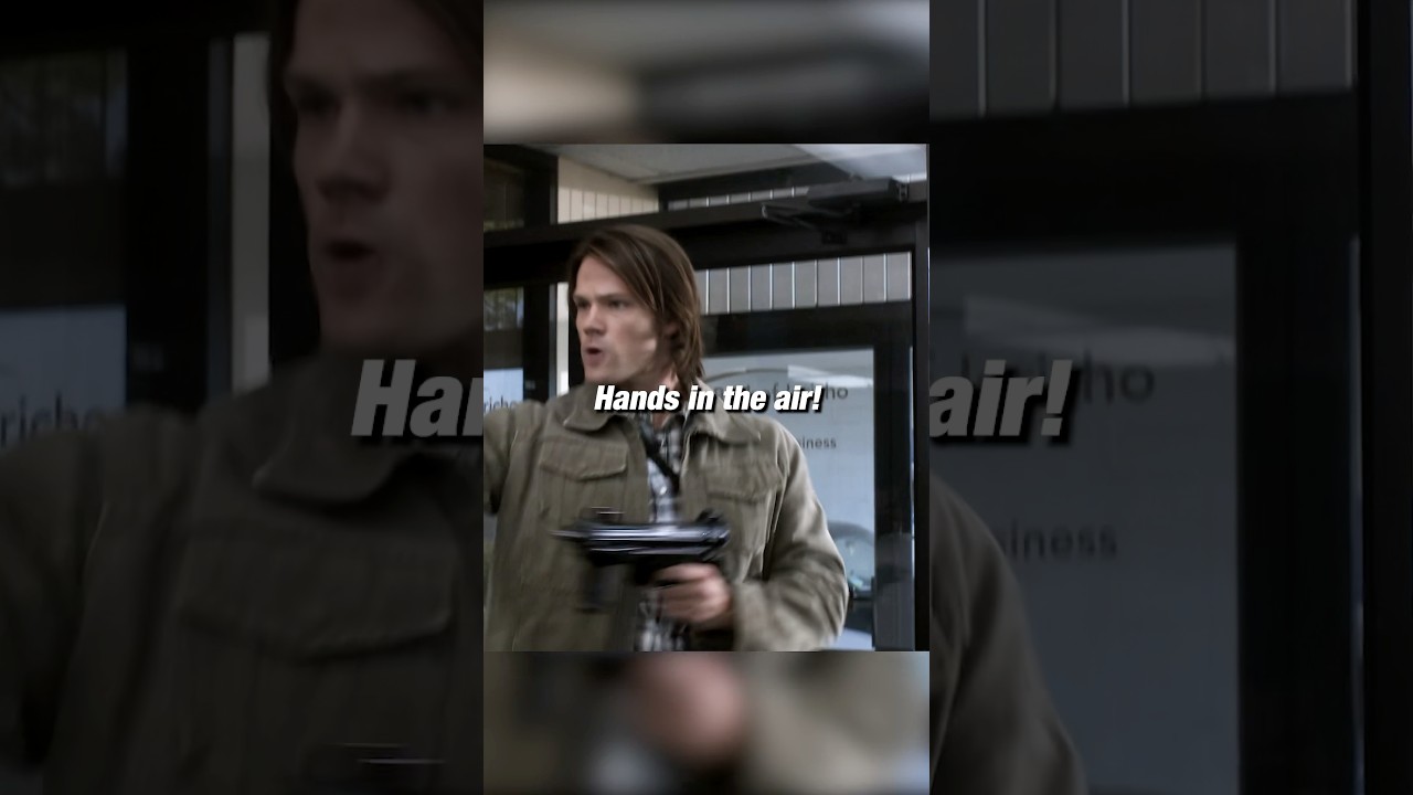 Sam and Dean robbed a bank😳😱 #supernatural