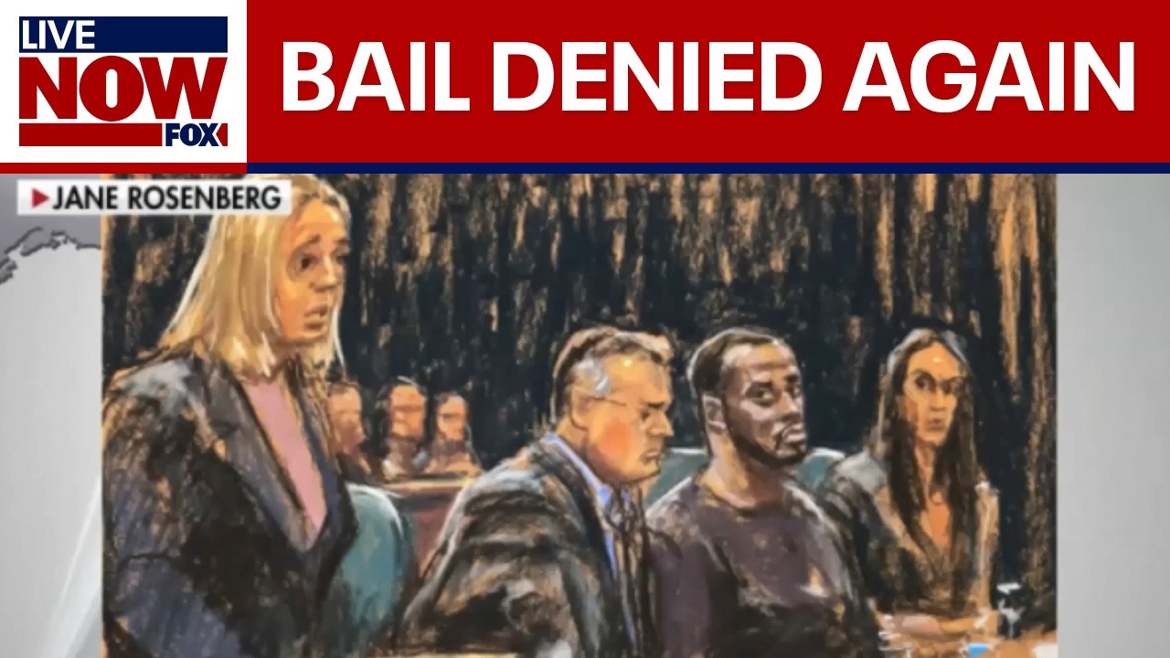 Sean ‘Diddy’ Combs bail denied again, will remain in jail | LiveNOW from FOX