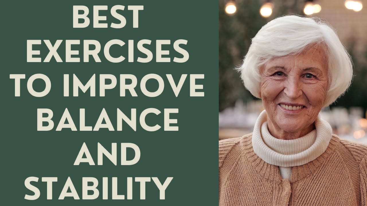 Seniors: Best Exercises to Improve BALANCE and STABILITY