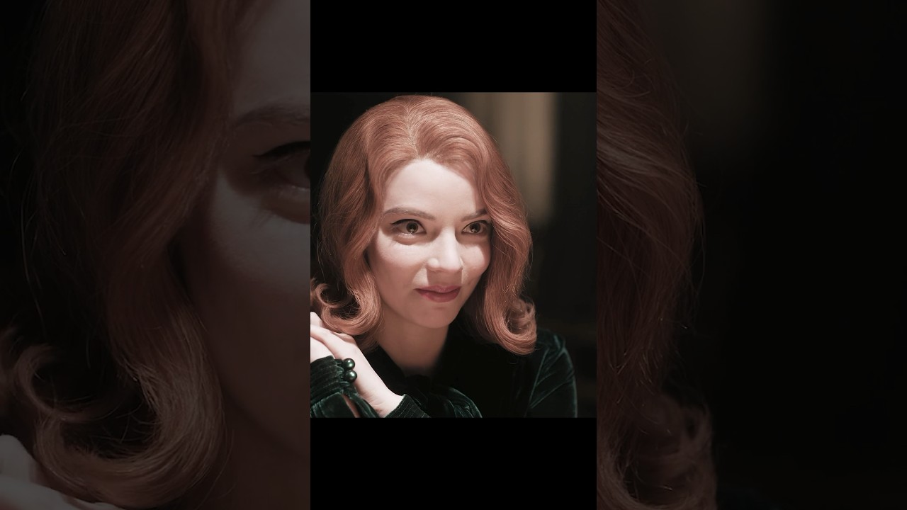 She beat the world chess champion😏😌 #movie #series