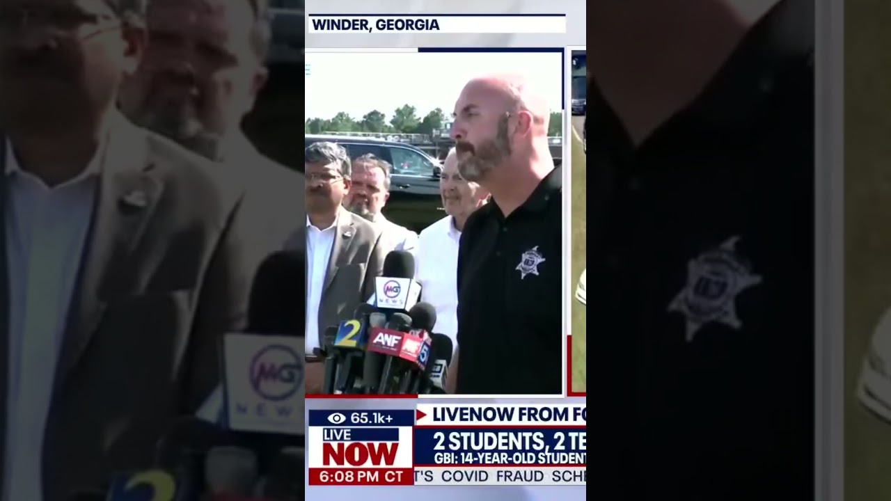 Sheriff describes arrest of school shooting suspect in Apalachee High School