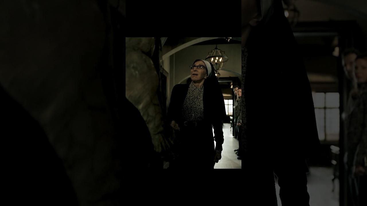 She’s the only one who sees demons😱😳 #series #movie